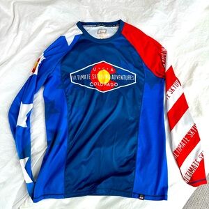 Men's Large Skydiving Jersey, USA Colorado